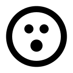 Open Mouth SVG Icon
